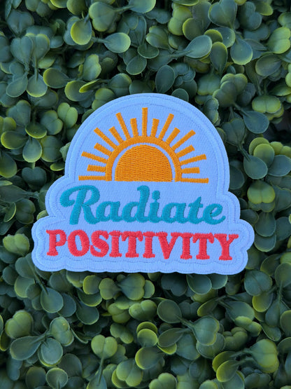 Radiate Positivity Retro Patch