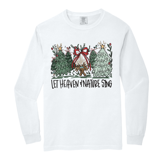 Let Heaven & Nature Sing Comfort Colors® Longsleeve