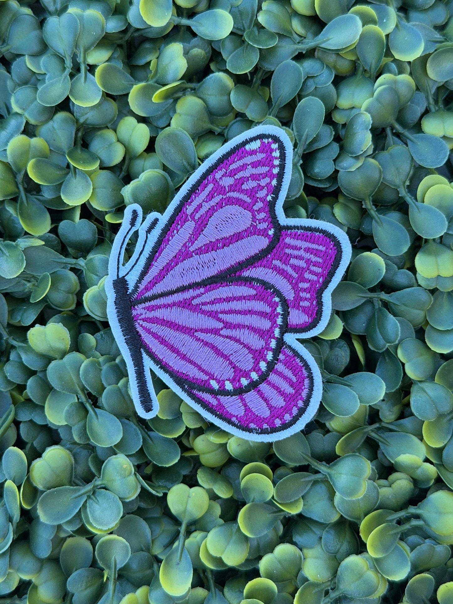 Purple Butterfly Patch