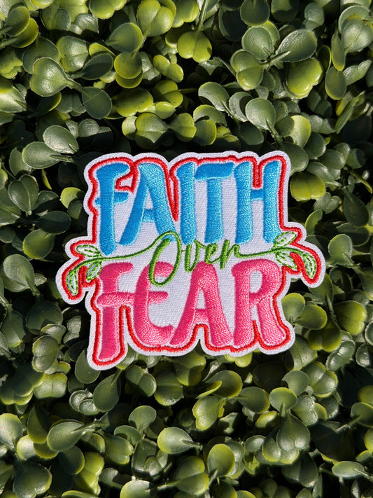 Faith Over Fear Patch
