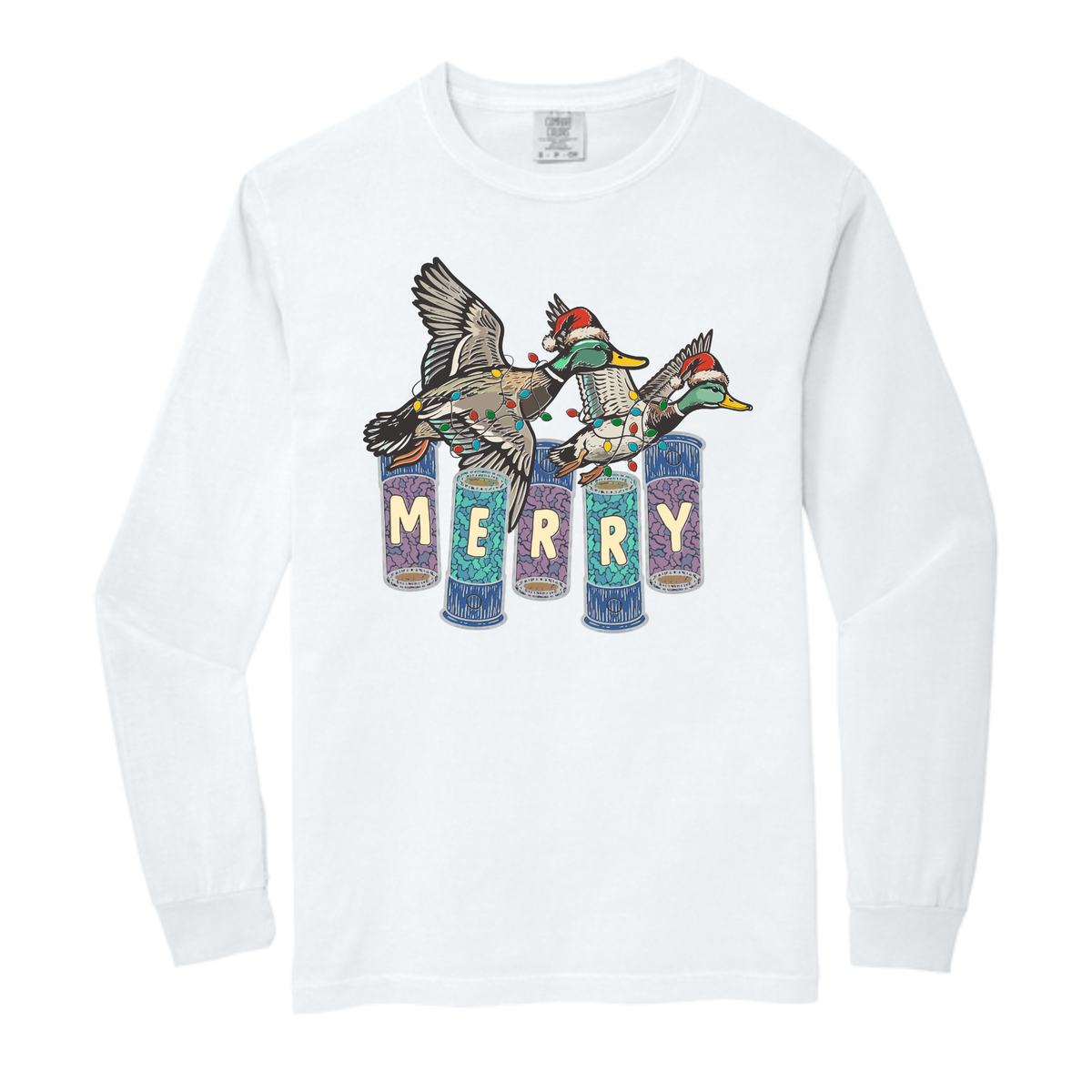 Merry Ducks Comfort Colors® Longsleeve