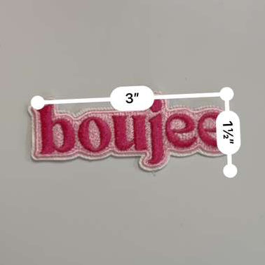 Pink Boujee Patch