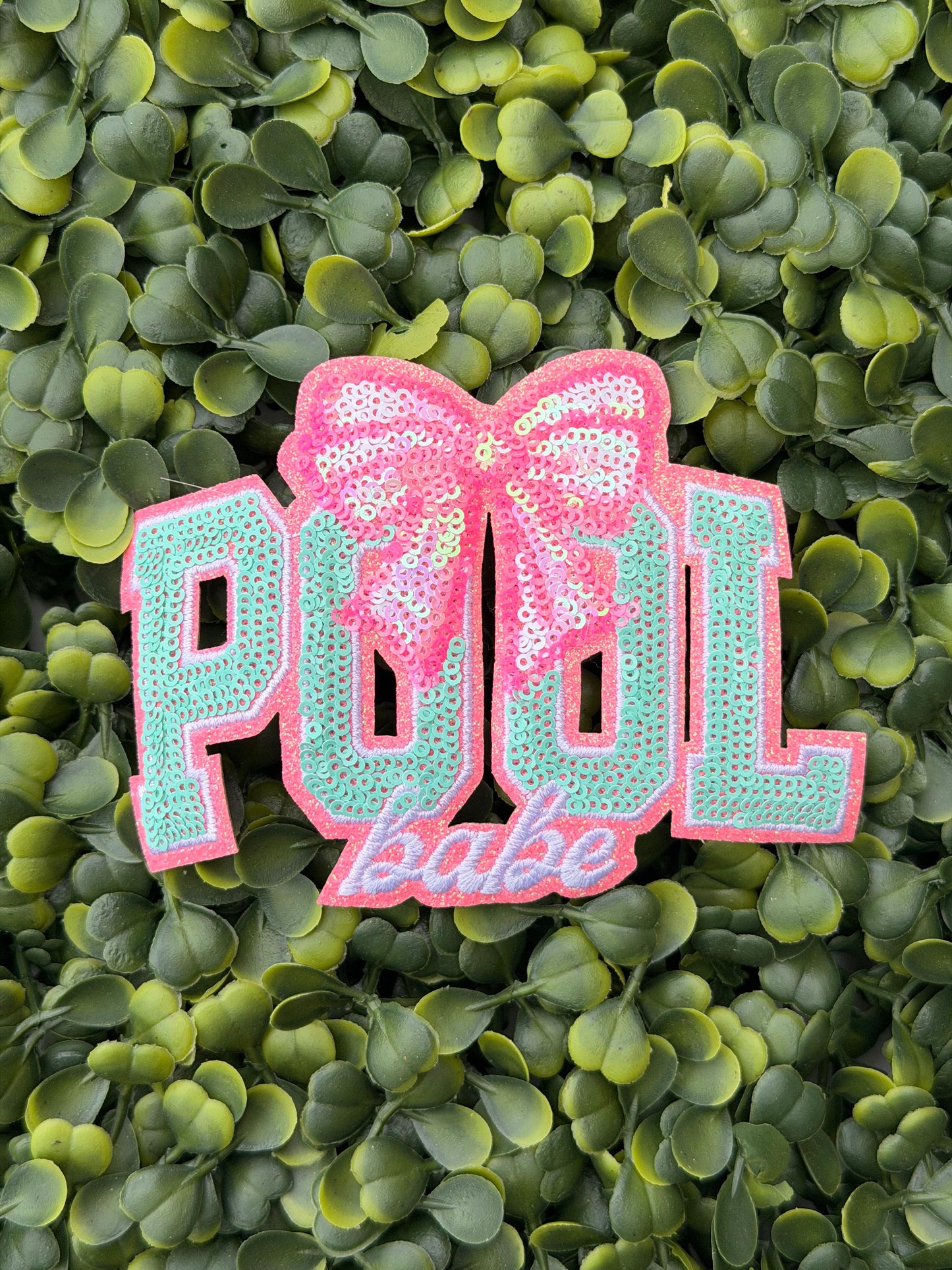 Pool Babe Sequin Patch