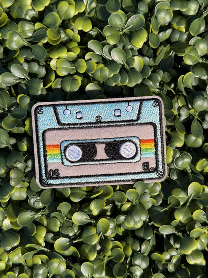 Retro Cassette Tape Patch