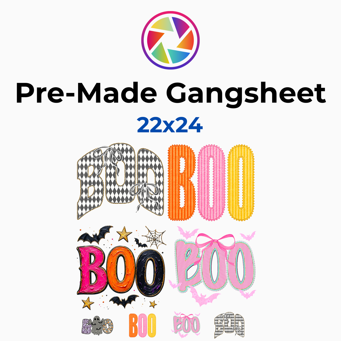 Boo Sheet 22x24