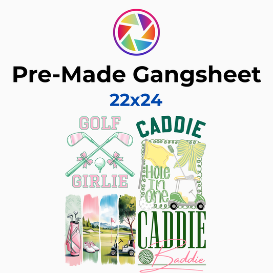 Caddie Baddie 22x24