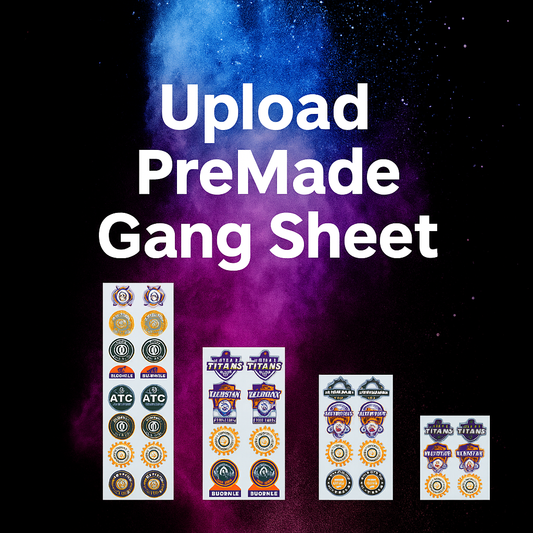 DTF Upload Premade Gang Sheet