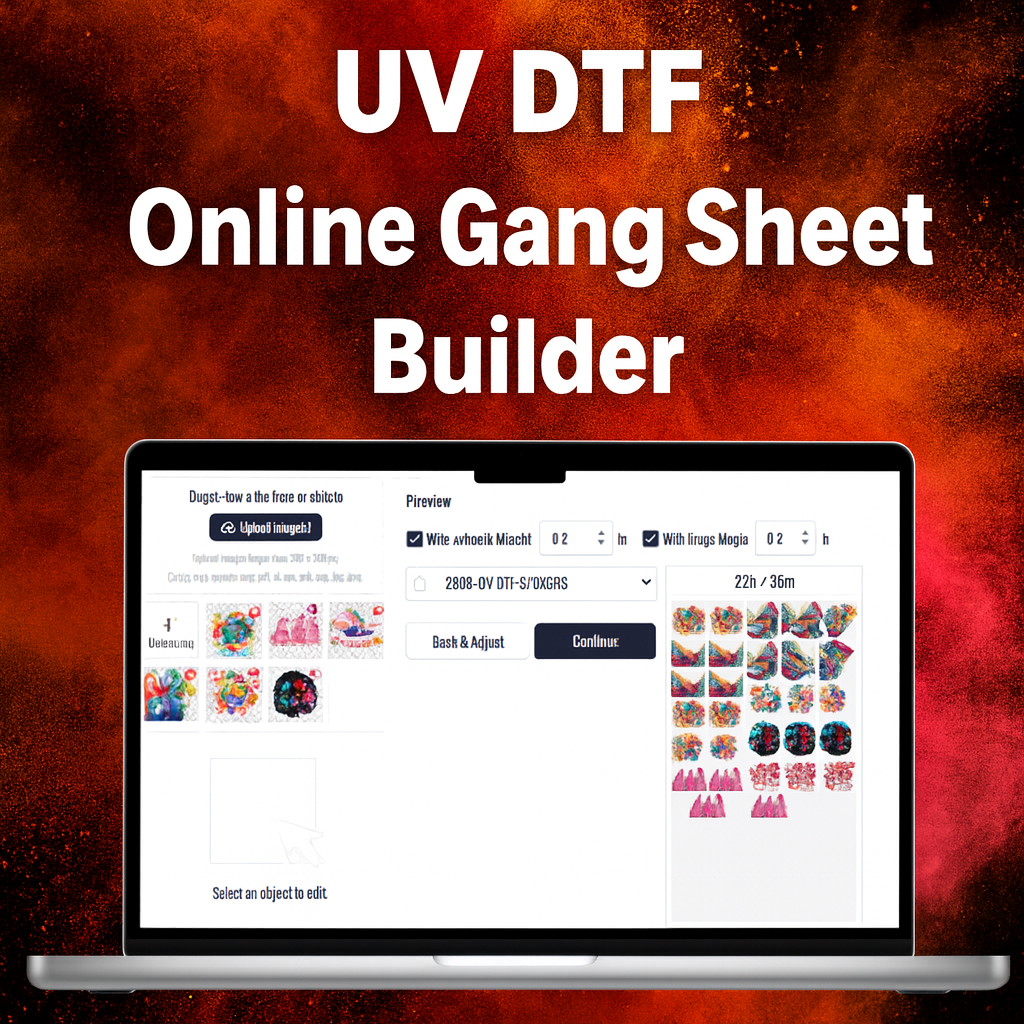 UV-DTF Online Gangsheet Builder