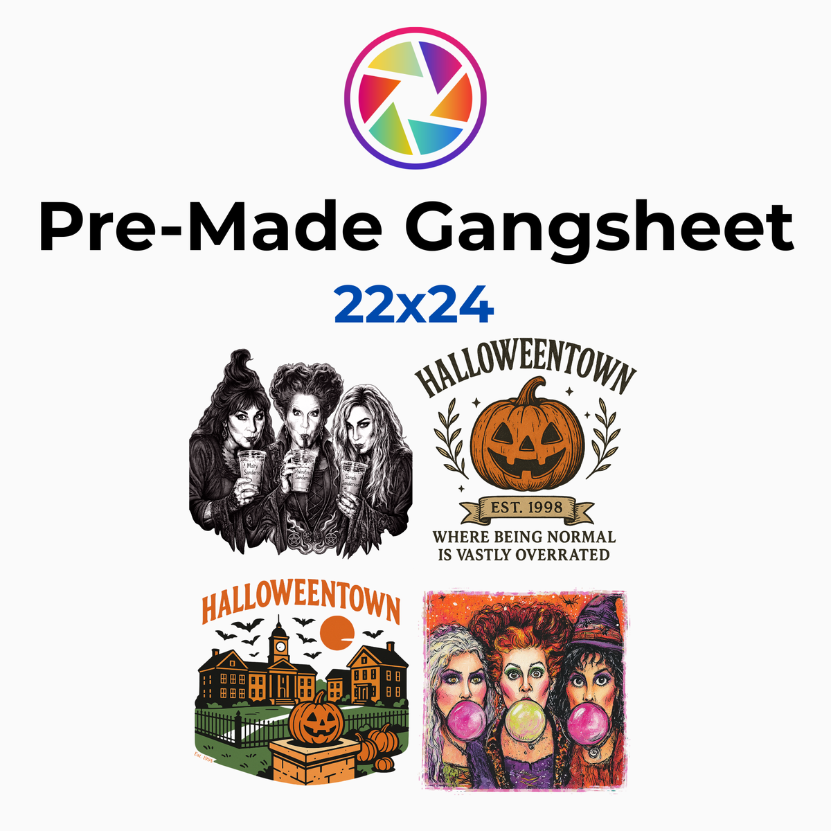 Halloweentown Pocus 22x24