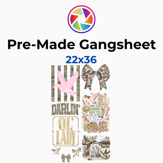 Mallard Camo Chic 22x36