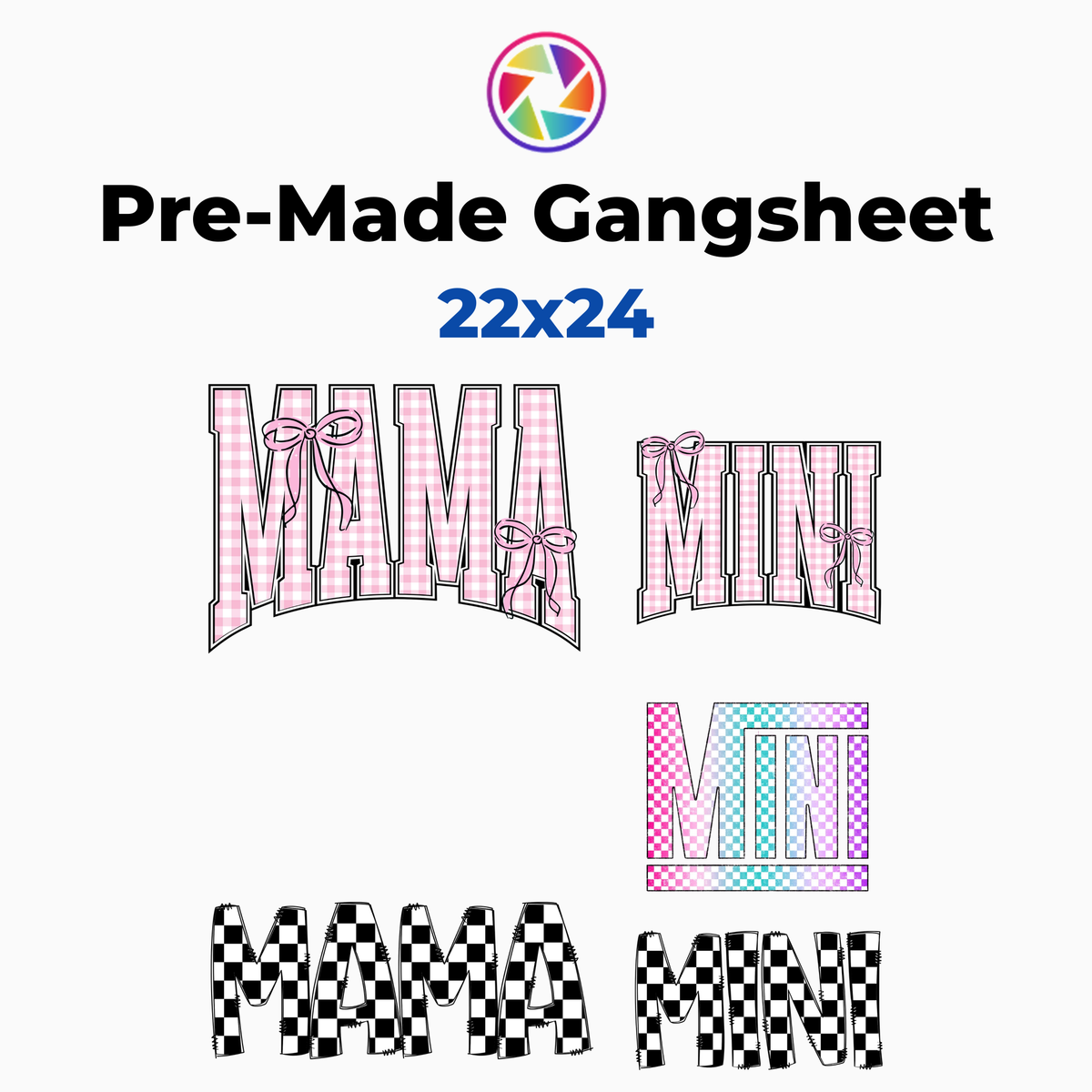 Mama and Mini 22x24