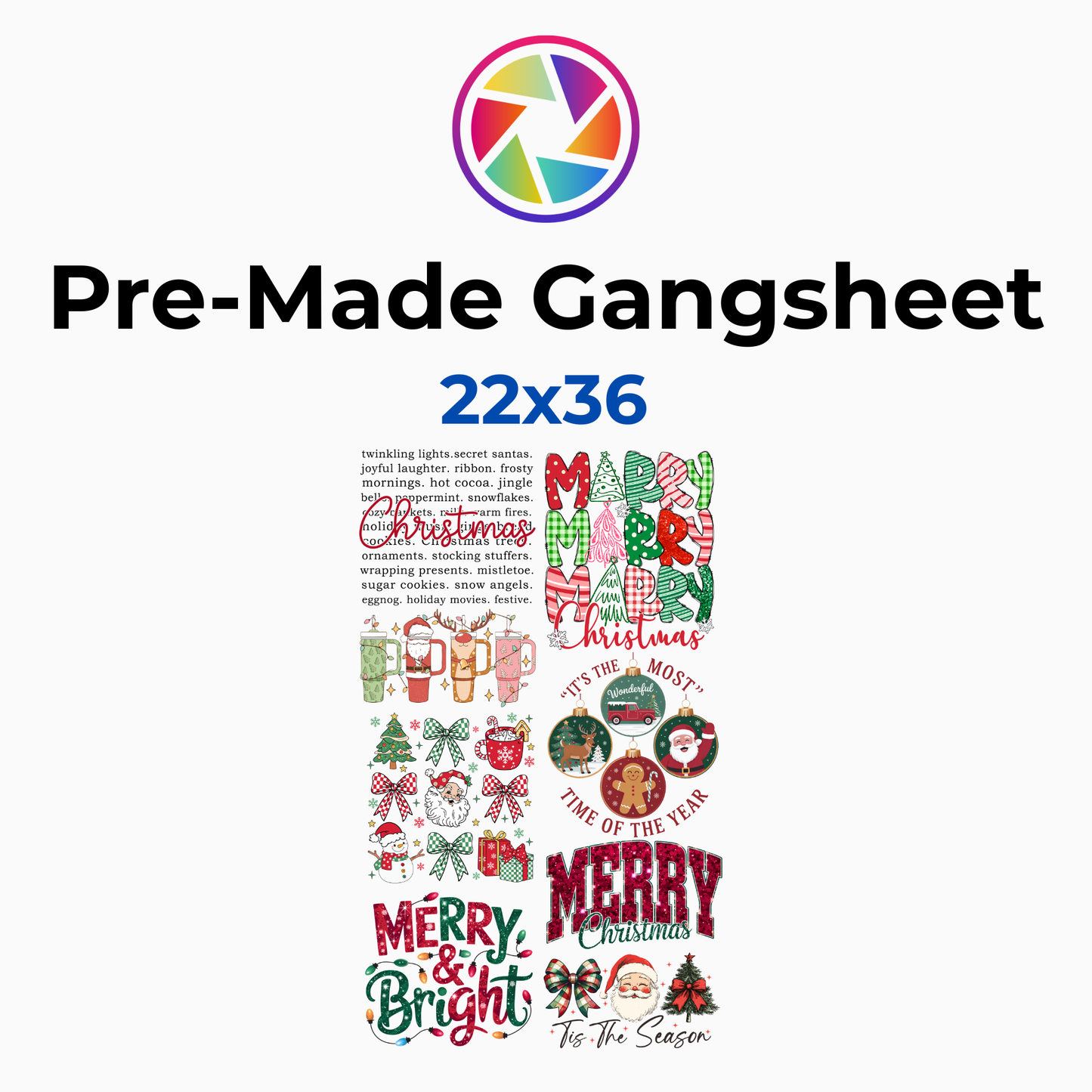 Merry Christmas 22x36