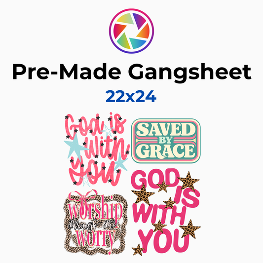 Saved By Grace 22x24