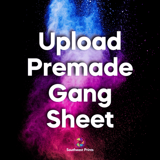 Upload Premade Gang Sheet