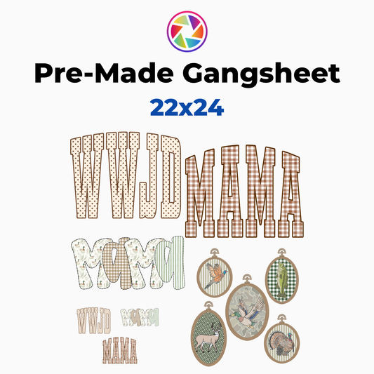 WWJD Mama 22x24
