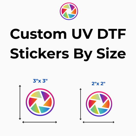 By Size UV-DTF Stickers
