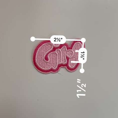 Pink Girl Patch