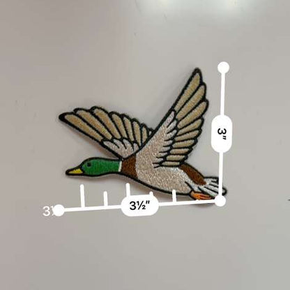 Flying Mallard Duck Patch