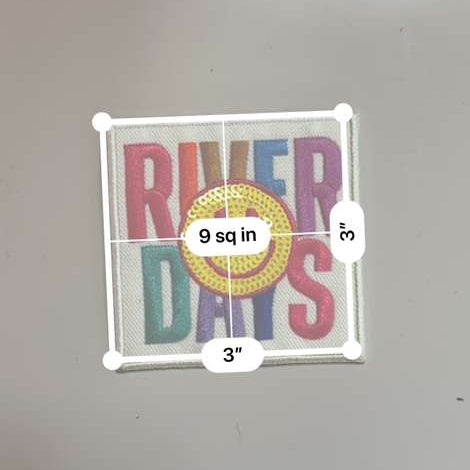 Retro River Days Patch