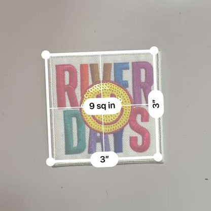 Retro River Days Patch
