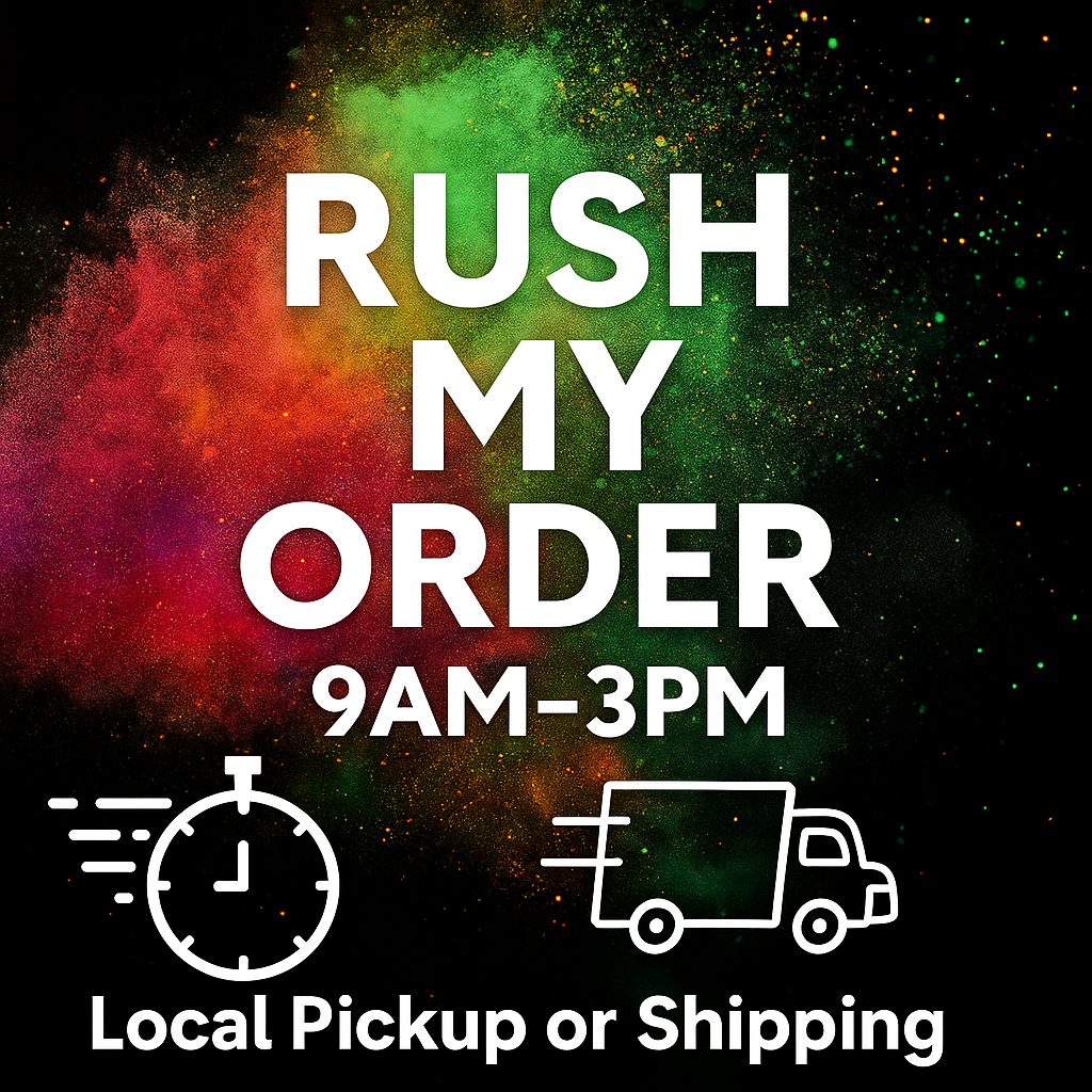 🚨⚡RUSH MY  ORDER  ⚡🚨 (9AM- 3PM) 2-HOUR PICKUP