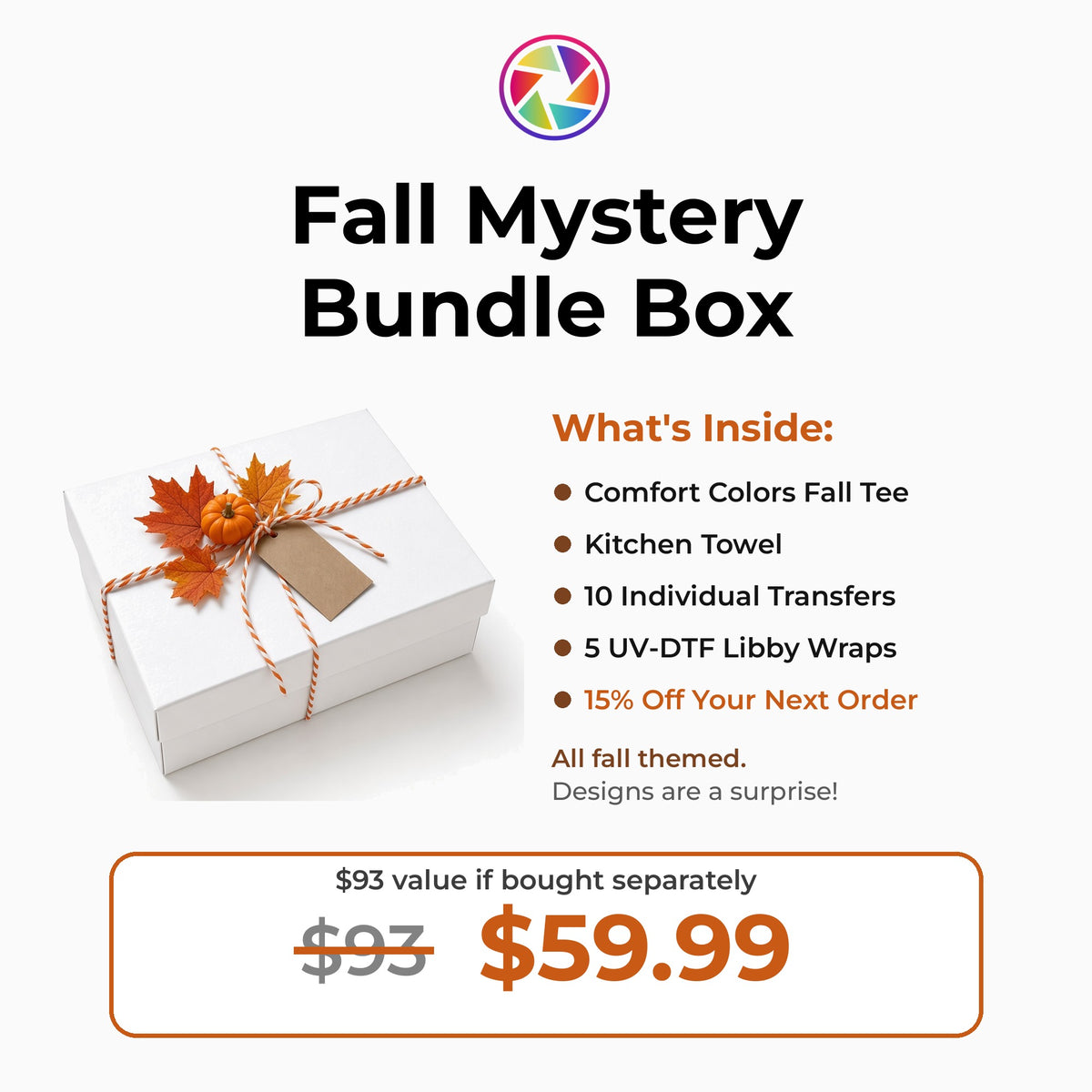 Fall Mystery Bundle Box - what's inside and $59.99 price