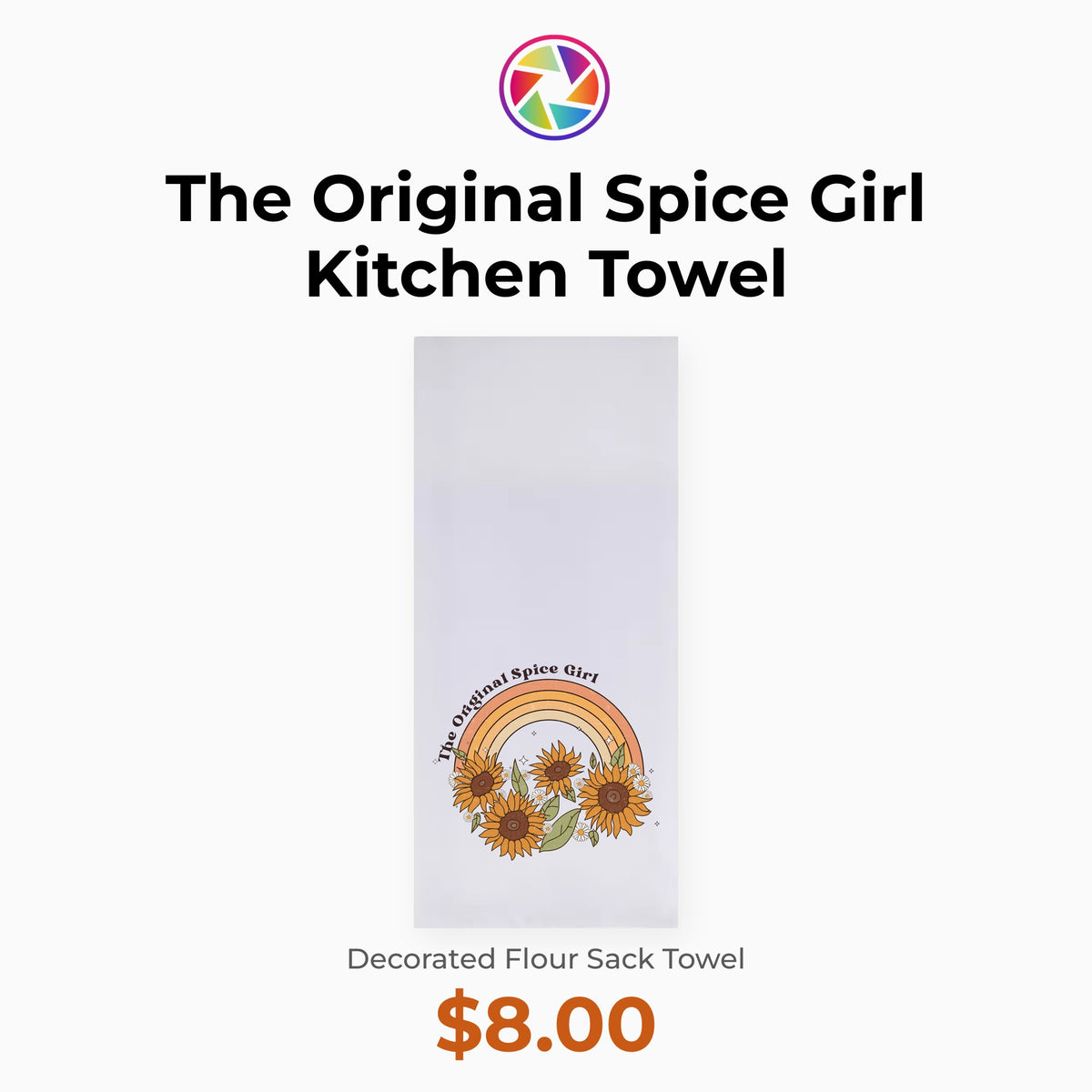 The Original Spice Girl Kitchen Towel