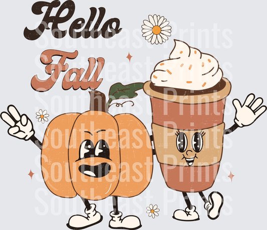 Hello Fall Pumpkin Spice