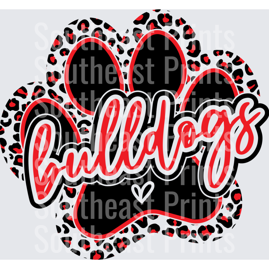 Bulldogs Leopard Paw