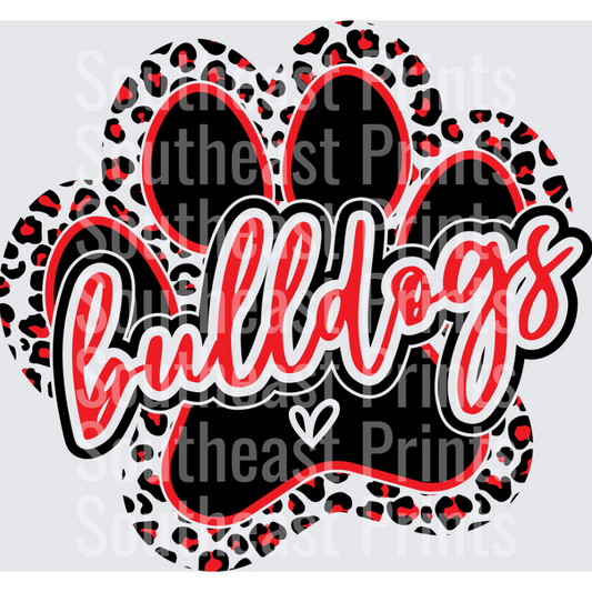 Bulldogs Leopard Paw