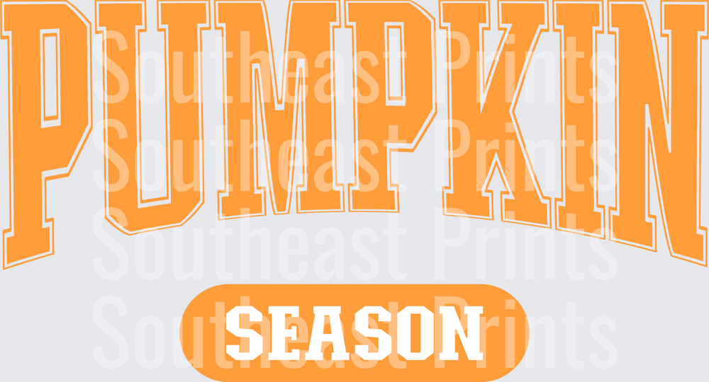 Pumpkin Season Typography