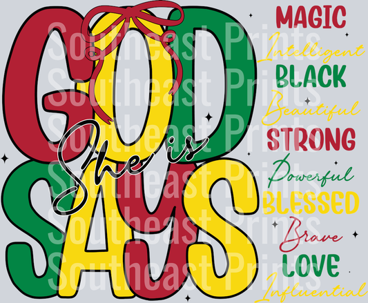 God Says