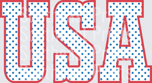USA Polka Dots