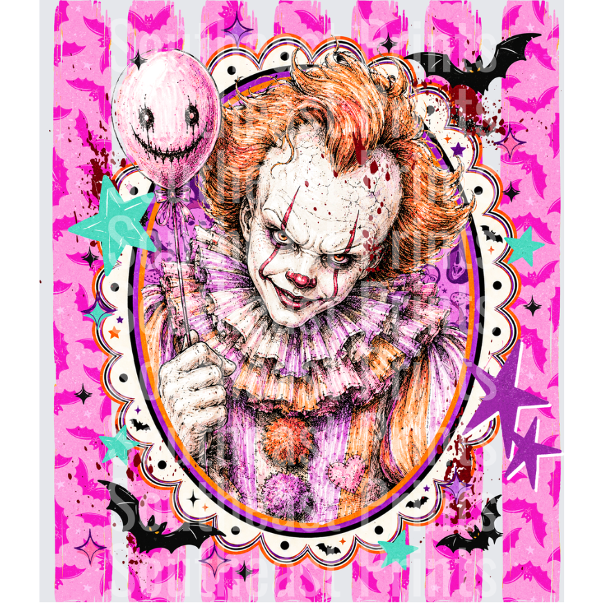 Pennywise Pink Halloween