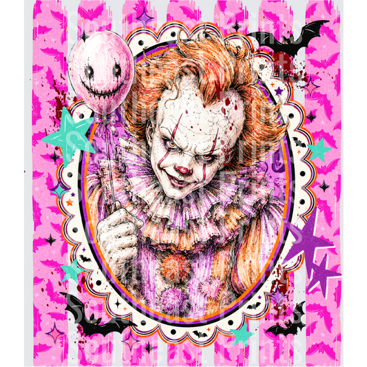 Pennywise Pink Halloween