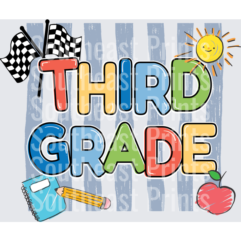 Colorful Third Grade