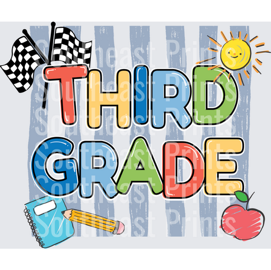 Colorful Third Grade