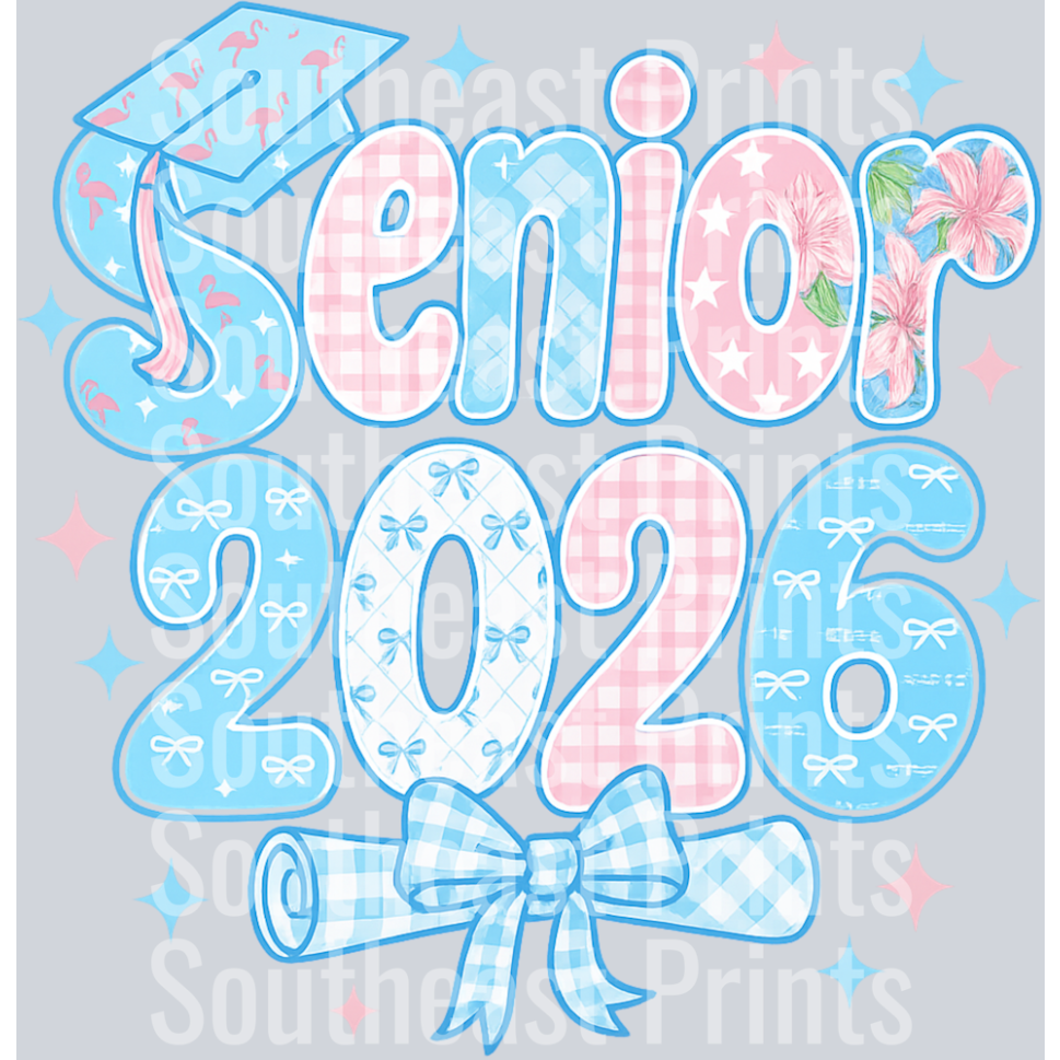 Graduation Preppy Senior 2026
