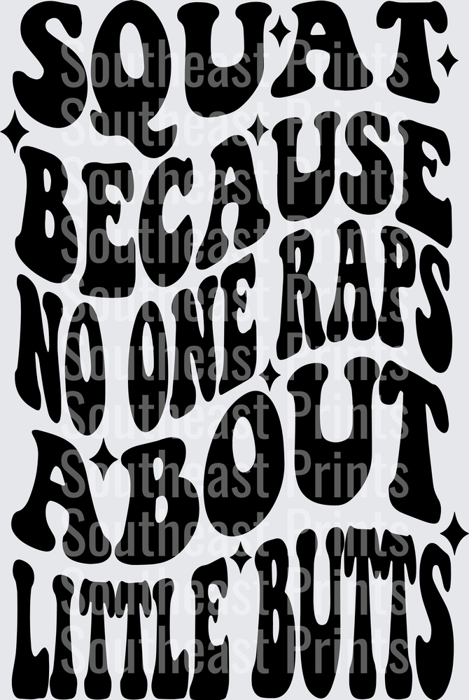 Squat Raps Butts