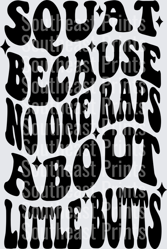 Squat Raps Butts