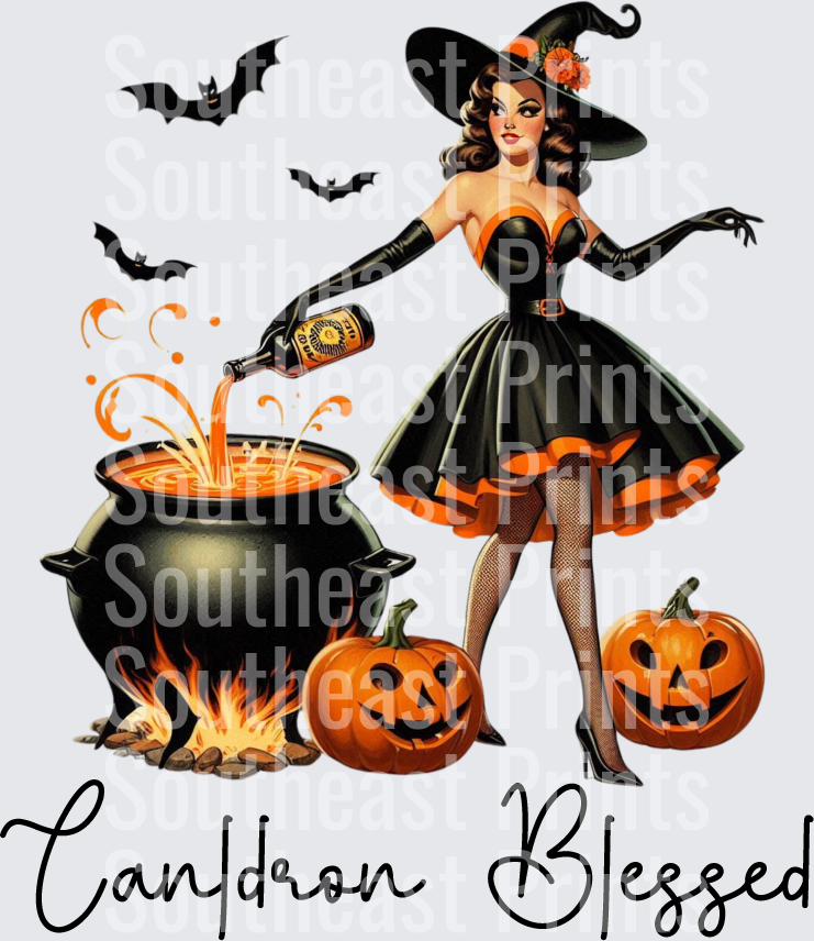 Cauldron Blessed Witch