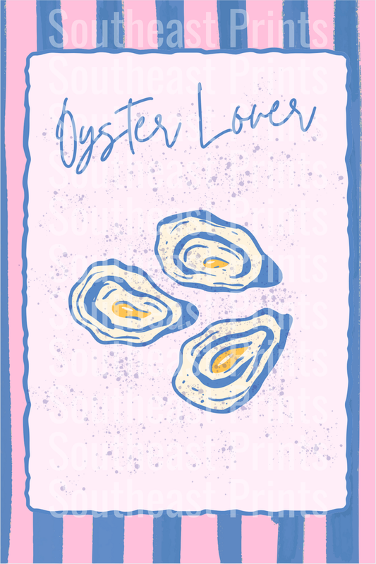 Oyster Lover Illustration