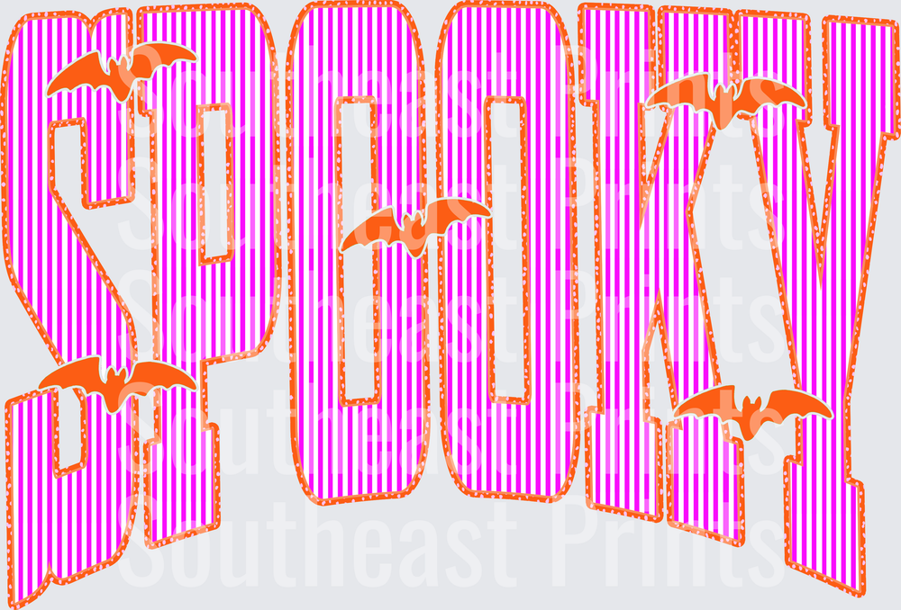 Spooky Pink Bats