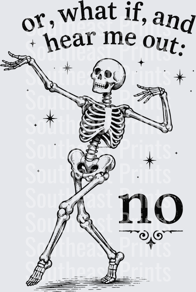 Dancing Skeleton No