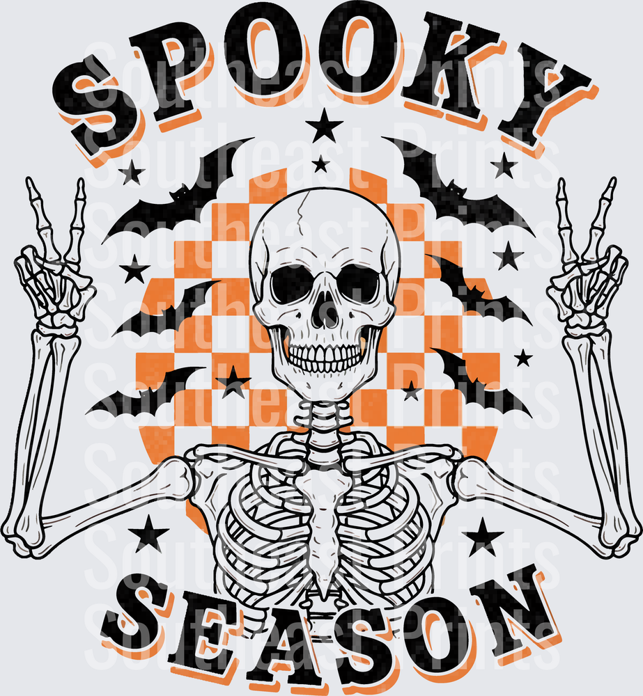 Spooky Season Skeleton