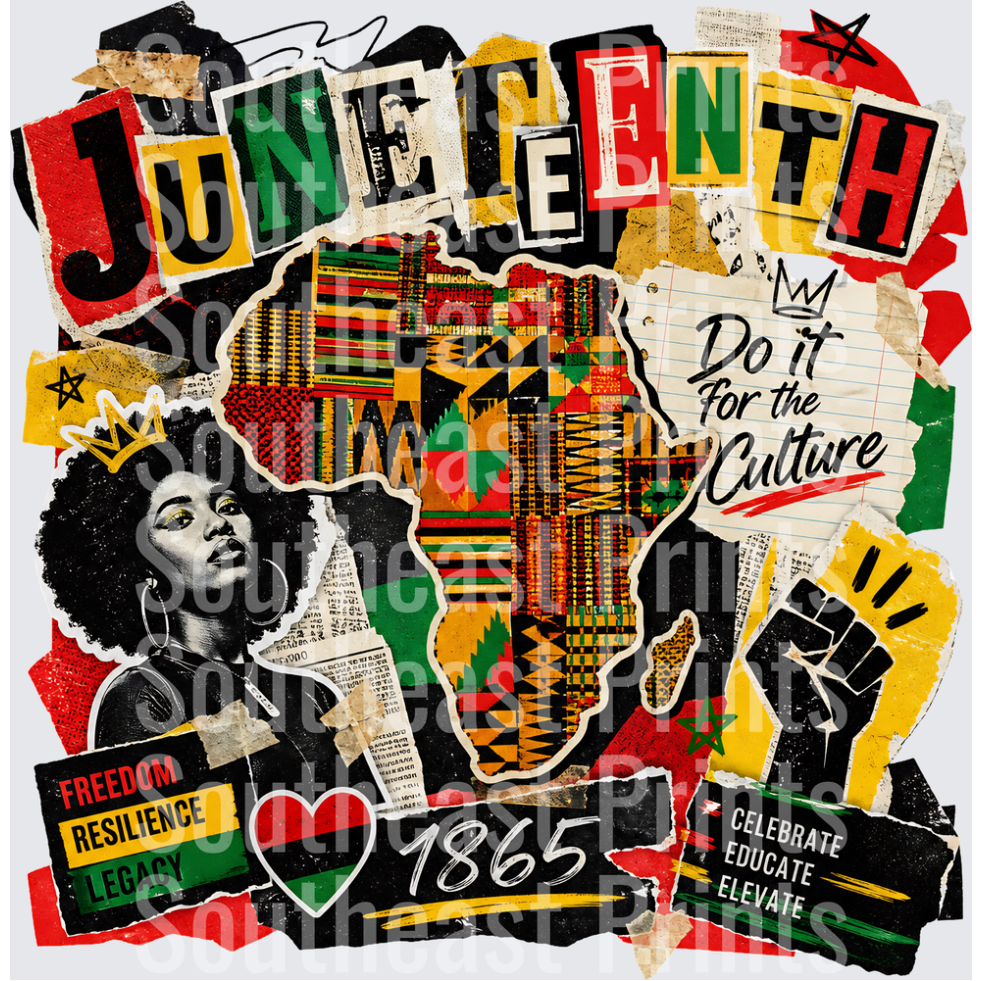 Juneteenth Freedom Collage