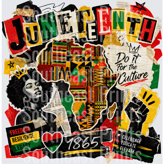 Juneteenth Freedom Collage