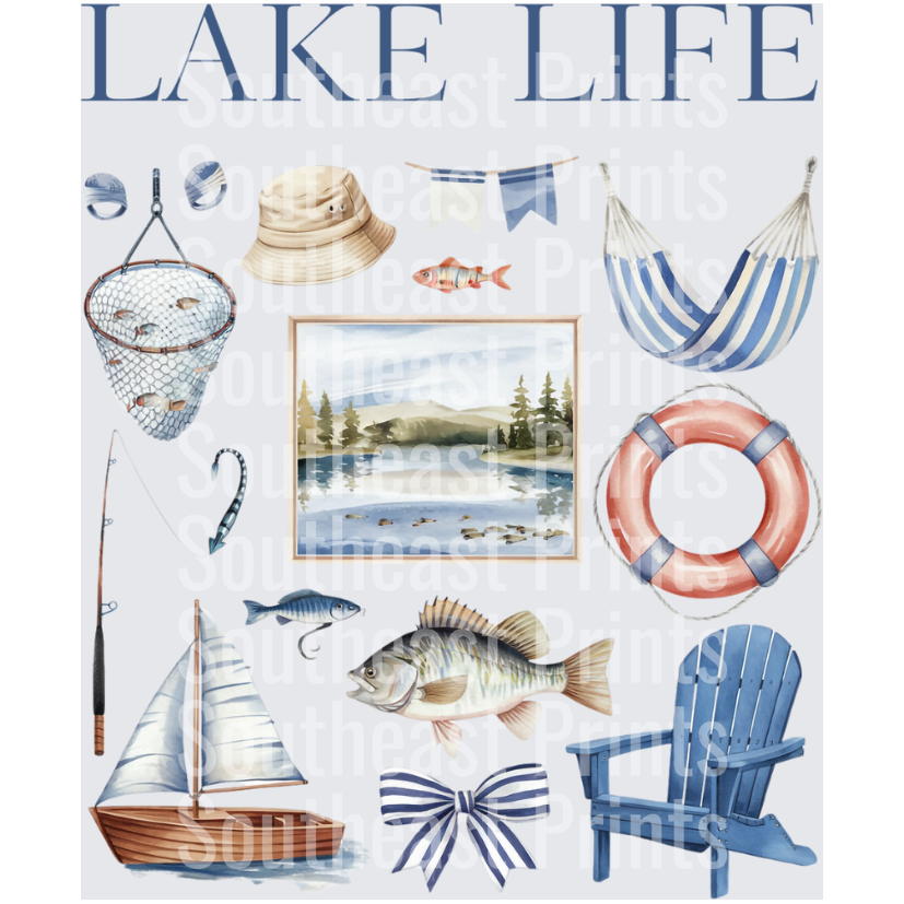 Lake Life Collage
