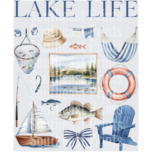 Lake Life Collage
