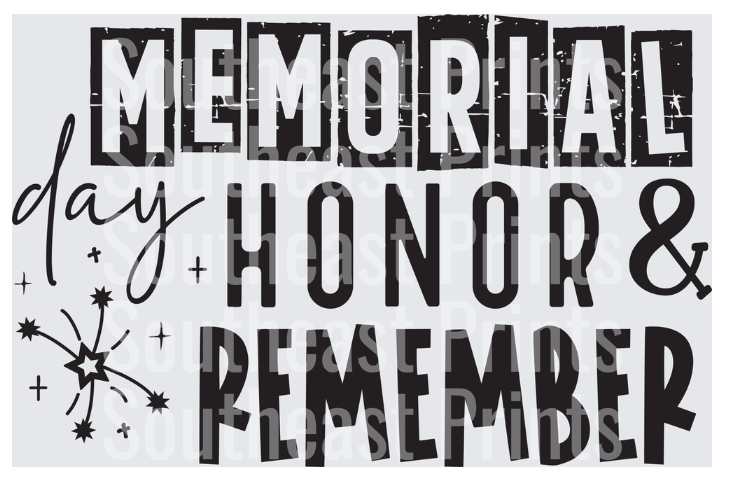 Memorial Day Honor Remember